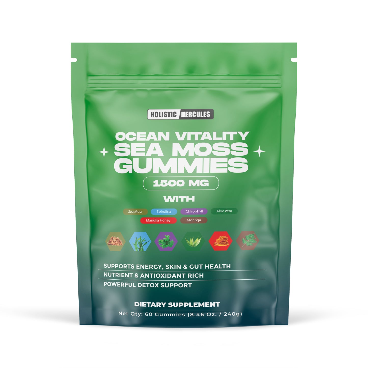 Hercules Sea Moss Gummies (Energy & Libido Boosting)