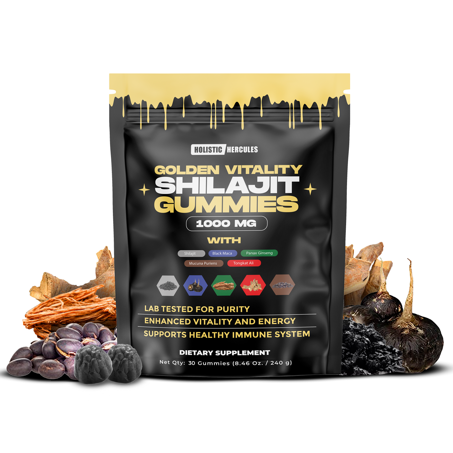 Hercules Shilajit Gummies (Subscribe & Save)