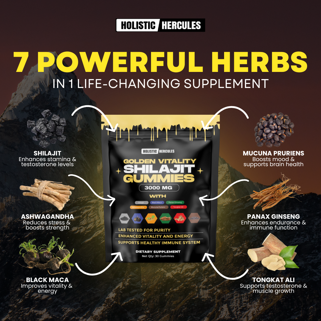 Holistic Hercules Shilajit Gummies
