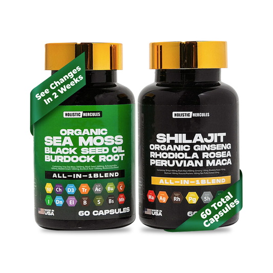 Holistic Hercules Shilajit &Sea Moss Blend