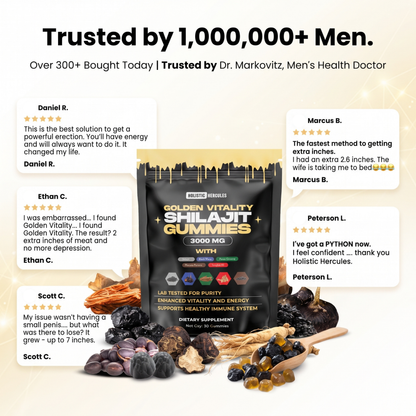 Golden Vitality Gummies