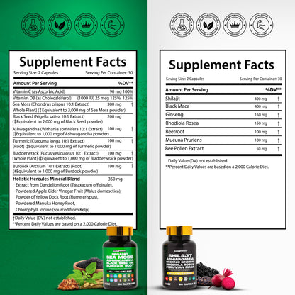 HerculesBlend™ Sea Moss & Shilajit Power Bundle (Page 2)