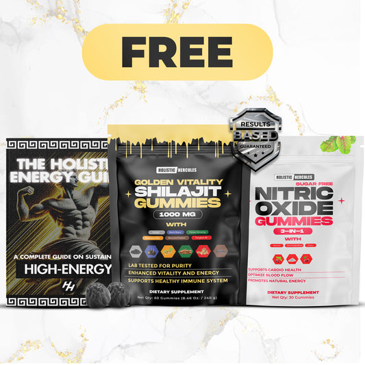 60 Shilajit Gummies + FREE Energy Surge Bundle