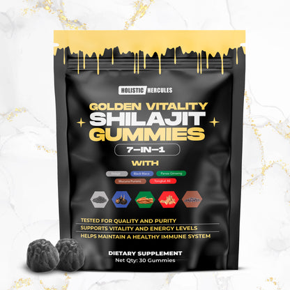 Golden Vitality Shilajit Gummies