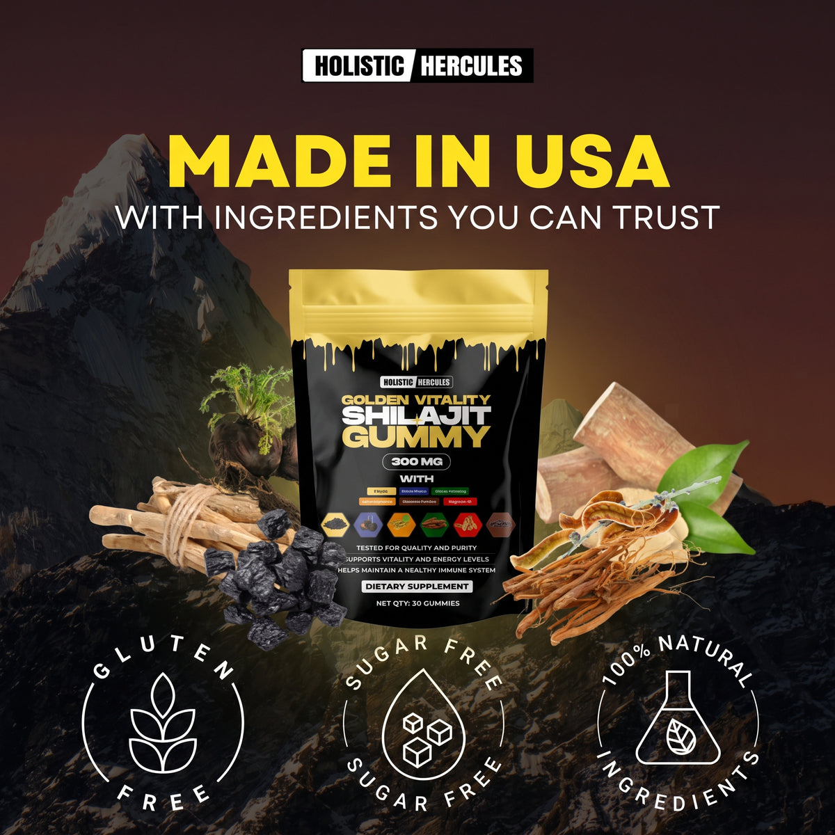 Hercules Shilajit Gummies
