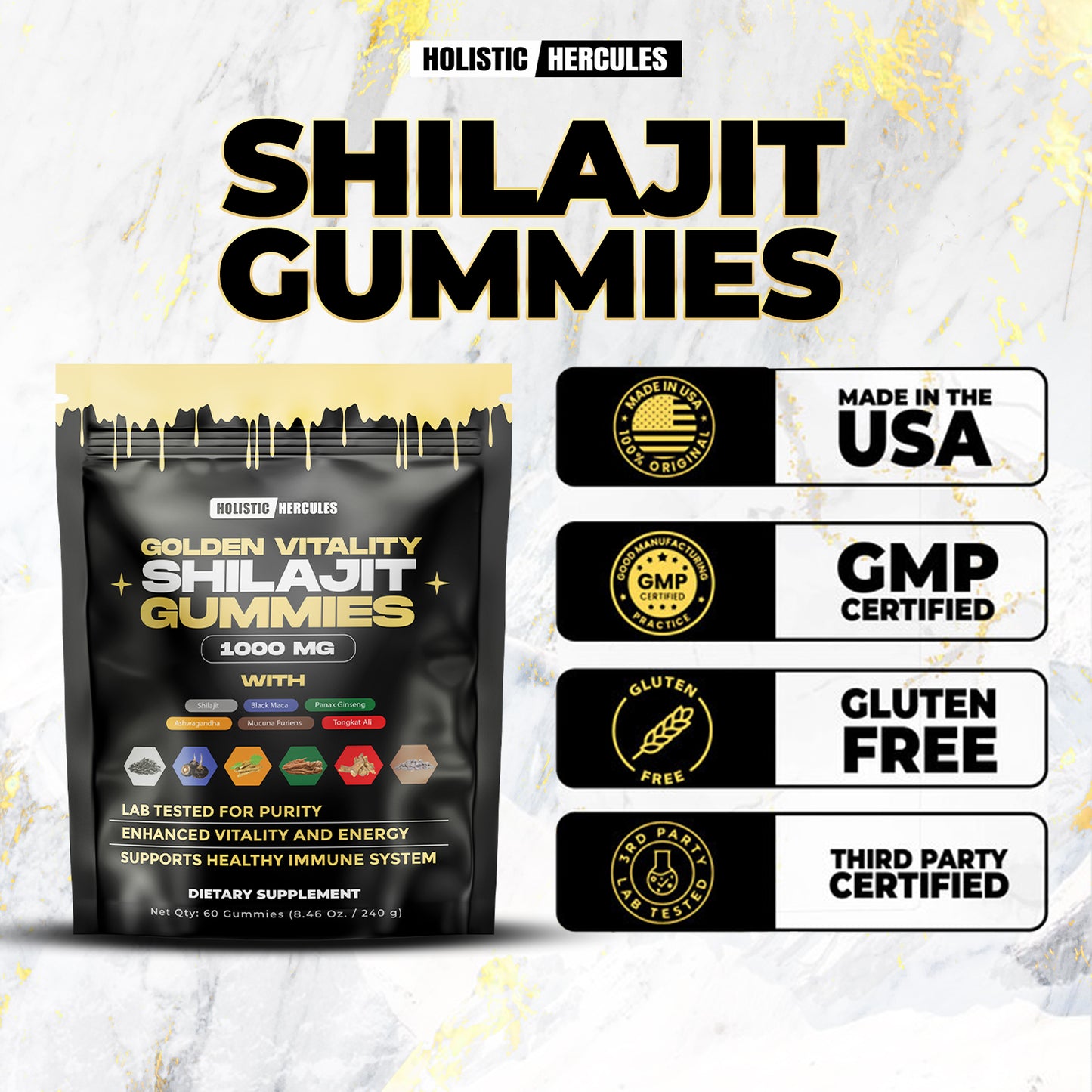 Organic Shilajit Daily Gummies Page 2