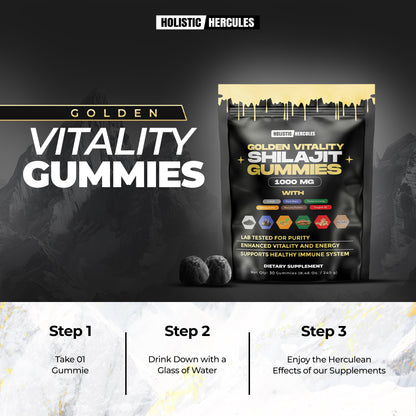 Golden Vitality Shilajit Gummies