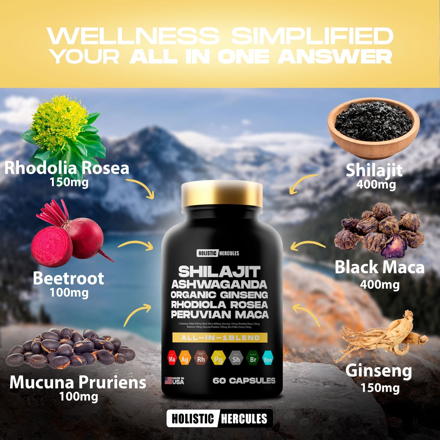 Hercules Elixer™ Bundle: 20-In-1 Performance Booster