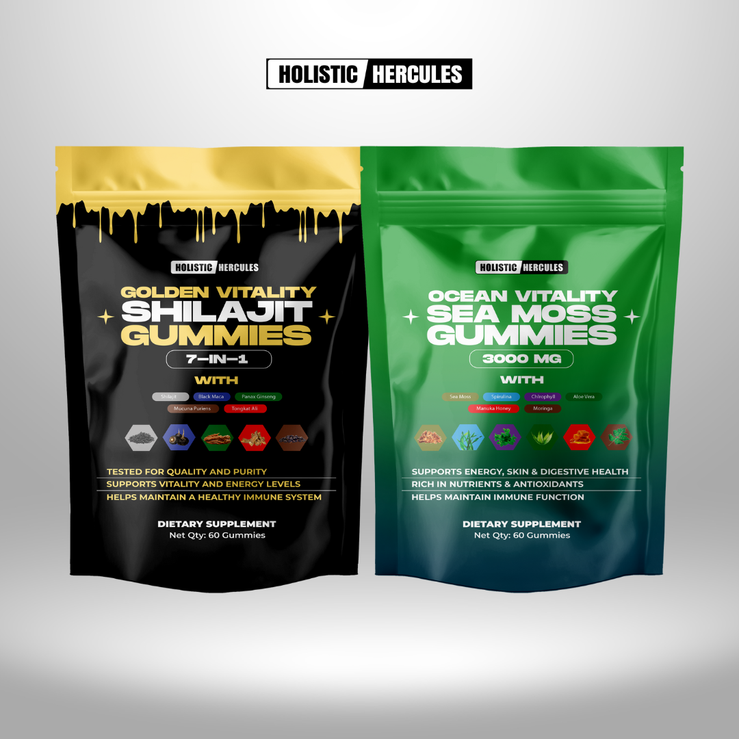 Hercules Shilajit & Sea Moss Gummies (90 Day Supply)