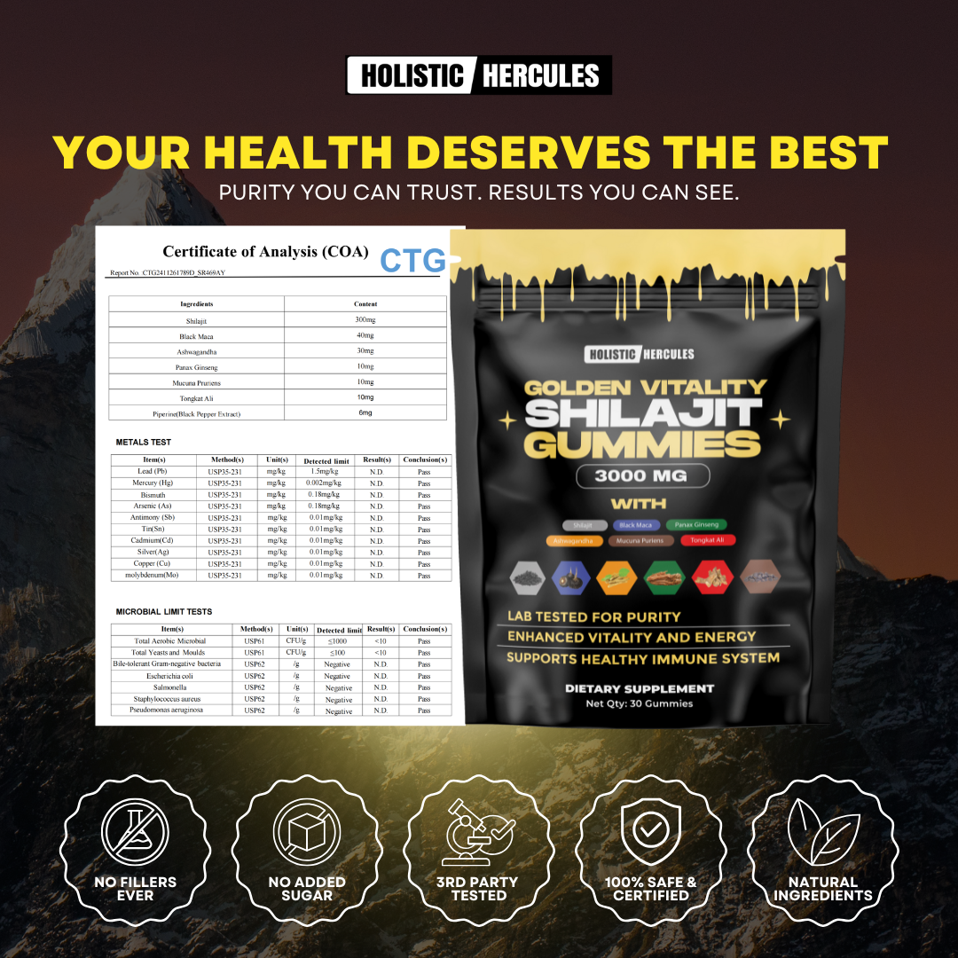 Hercules Shilajit Gummies