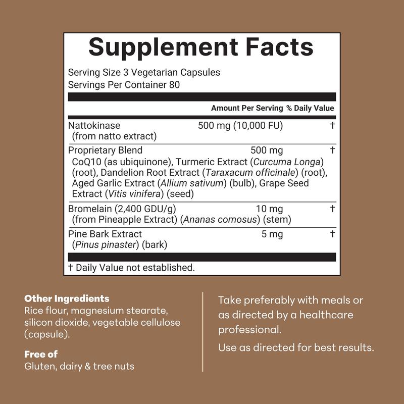 Holistic Hercules Nattokinase Capsules