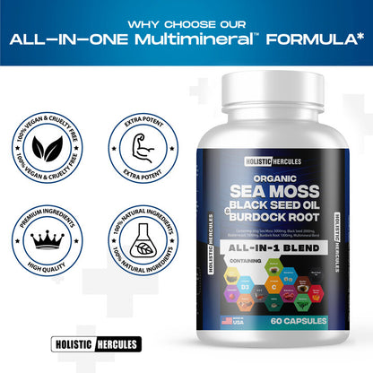 Hercules 12 in 1 Sea Moss Blend