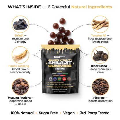 Golden Vitality Gummies