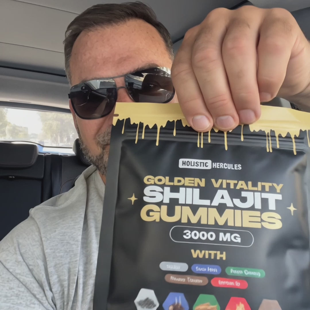 Golden Vitality Shilajit Gummies video