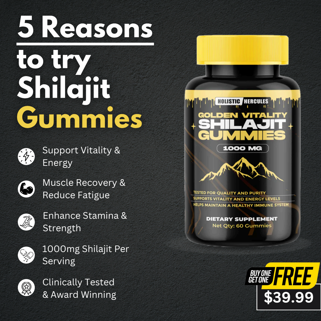 New Golden Shilajit Gummies™